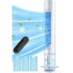 35 INCH Evaporative Air Cooler, 2024 Upgraded Swamp Cooler Air Conditioner w/Cooling Mode, 3 Speeds, Smart Timer for Auto-Off, 20Ft Remote, 70° Wider Oscillation, Air Cooler for Room Bedroom
